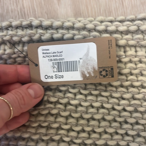 REI Unisex ALPACA MARLED Wallace lake scarf - Picture 3 of 6